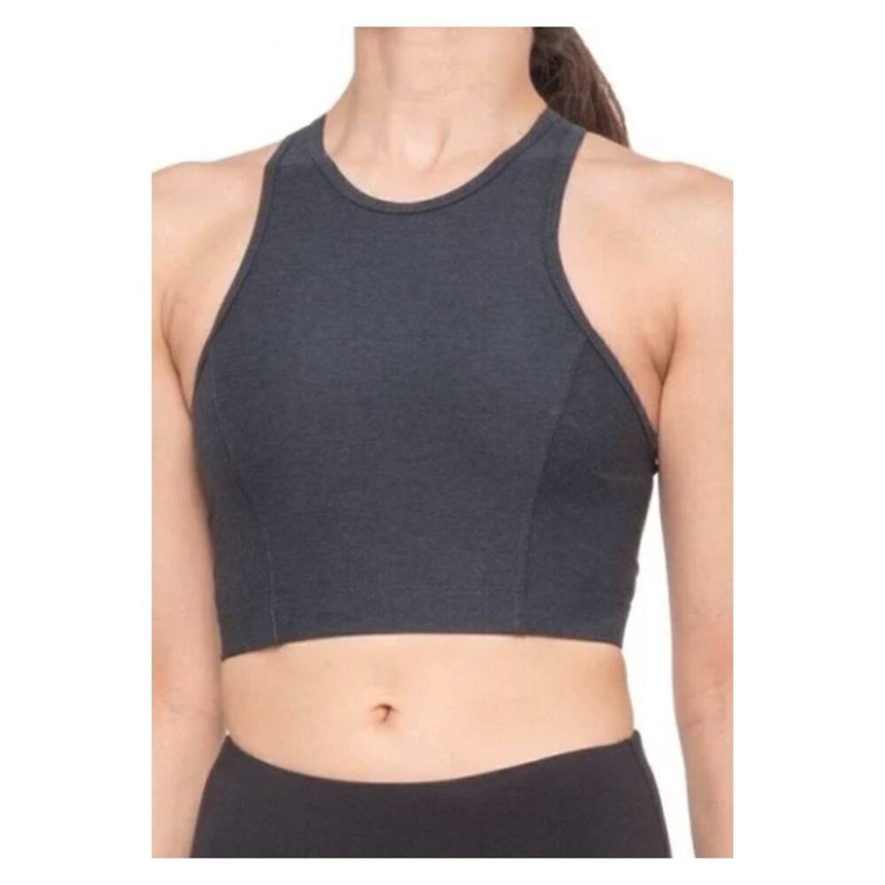 Outdoor Voices Athena Racerback‎ Crop Top S Grey